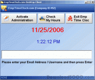 Emp Time Clock screenshot